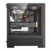 DarkFlash AIRNOVA caja de ordenador Big Tower, E-ATX, 3 ventiladores de 120 mm, USB-C Gen2, negra