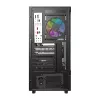 DarkFlash DS950 caja de ordenador ATX, vista panorámica de 270°, USB-C 3.2 Gen 2, 6 ventiladores, negra