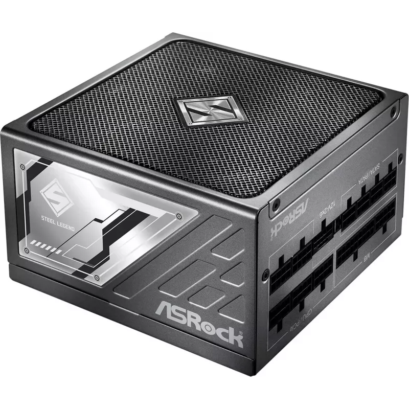 ASRock Steel Legend SL-1000P 1000W ATX 80+ Platinum Fuente de alimentación totalmente modular
