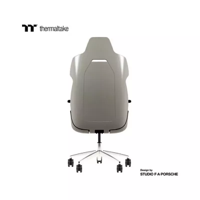 Thermaltake ARGENT E700 Ice Grey Metallic Silla gaming de piel Alcantara