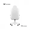 Thermaltake ARGENT E700 Glacier White con Slate Gray Crayon silla de cuero genuino