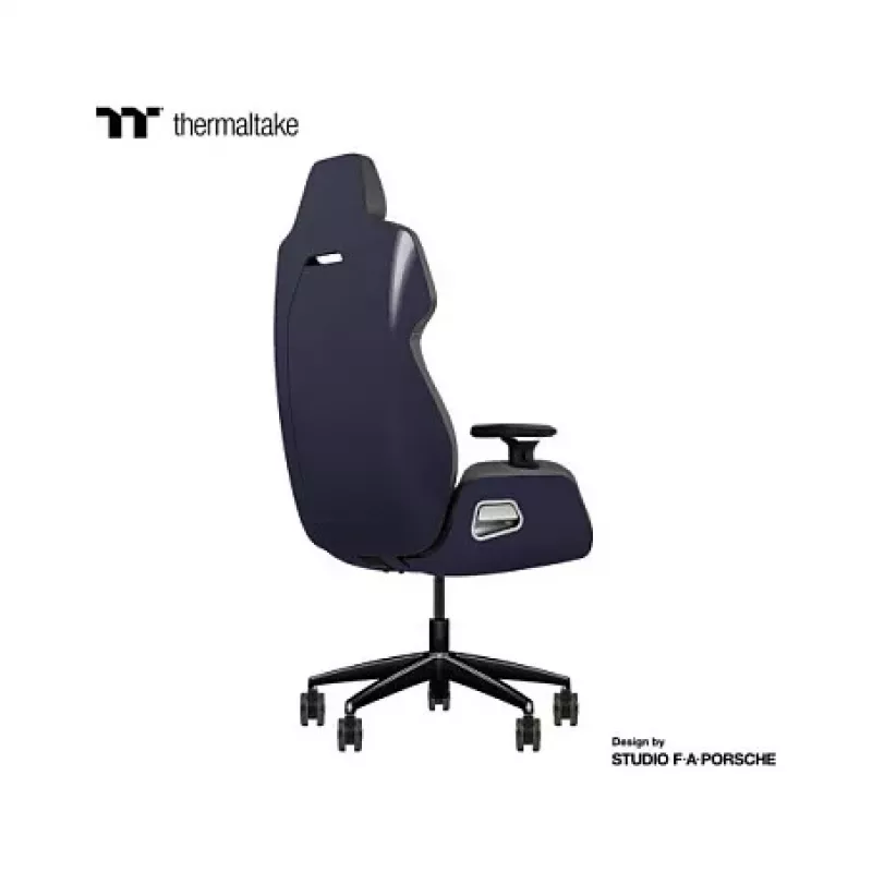 Thermaltake ARGENT E700 Future Dusk con Slate Gray Crayon Silla de piel auténtica