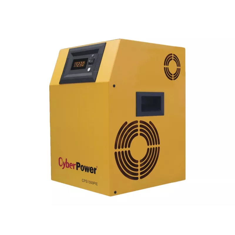 CyberPower CPS1500PIE SAI (Sistema de Alimentación Ininterrumpida) Doble Conversión (Online) 1,5 kVA 1050 W 3 salidas AC