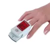 ROSSMAX SB100 Pulsioxímetro de dedo con monitorización de SpO2 y frecuencia de pulso, pantalla LED bicolor, 6 modos de visualización, apagado automático, indicador de nivel de batería, para uso doméstico y clínico