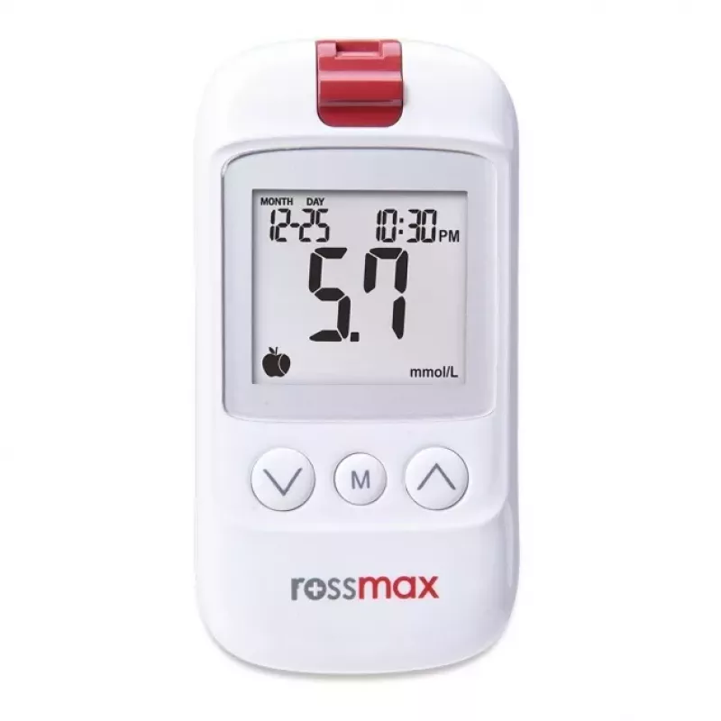 ROSSMAX HS200 BT Glucómetro con Bluetooth