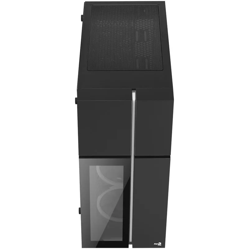 Aerocool Playa Semitorre Midi-Tower, Cristal Templado - Negro