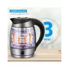 ForMe FKG-488 Hervidor Inalámbrico 1,8 L Plata/Negro