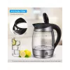 ForMe FKG-458 Hervidor Inalámbrico 1,8 L Acero Inoxidable / Negro