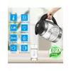 ForMe FKG-458 Hervidor Inalámbrico 1,8 L Acero Inoxidable / Negro