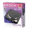 Brock EP 100 BK placa eléctrica individual, 1500 W, negro