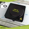 Brock EP 100 BK placa eléctrica individual, 1500 W, negro
