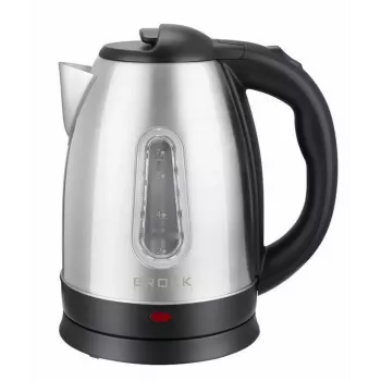 Brock WK 0601 SS hervidor eléctrico, 1,8 L, 1500 W, acero inoxidable