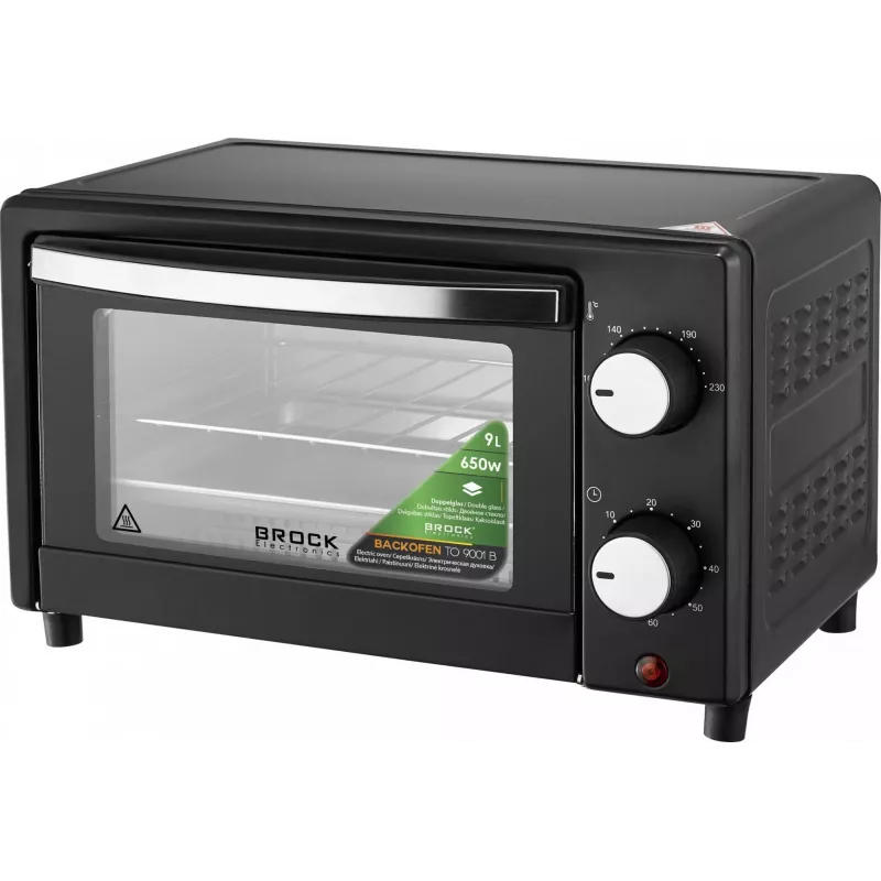 Brock TO 9001 B Horno Tostador 9L 900W Negro
