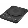 Placa de inducción Brock HP 2007, 1 zona de cocción, 2000 W, control táctil, temporizador, negra