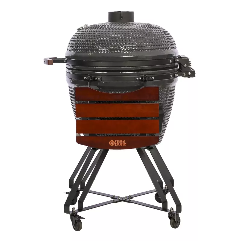 TunaBone Kamado Classic 26 Inch Grill Talla XL Gris oscuro