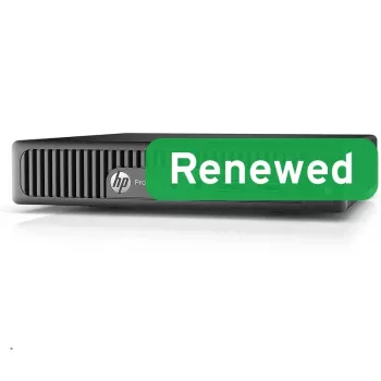 HP Renewed ProDesk 400 G2 DM Mini PC de sobremesa, Intel Core i3-6100T, 8GB RAM, 128GB SSD, Windows 11 Home, Grade B