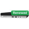 HP Renewed Grade B ProDesk 600 G4 DM Intel Core i3-8100T 8GB 128GB SSD NVMe Intel UHD Graphics 630 Windows 11 Home Mini de sobremesa