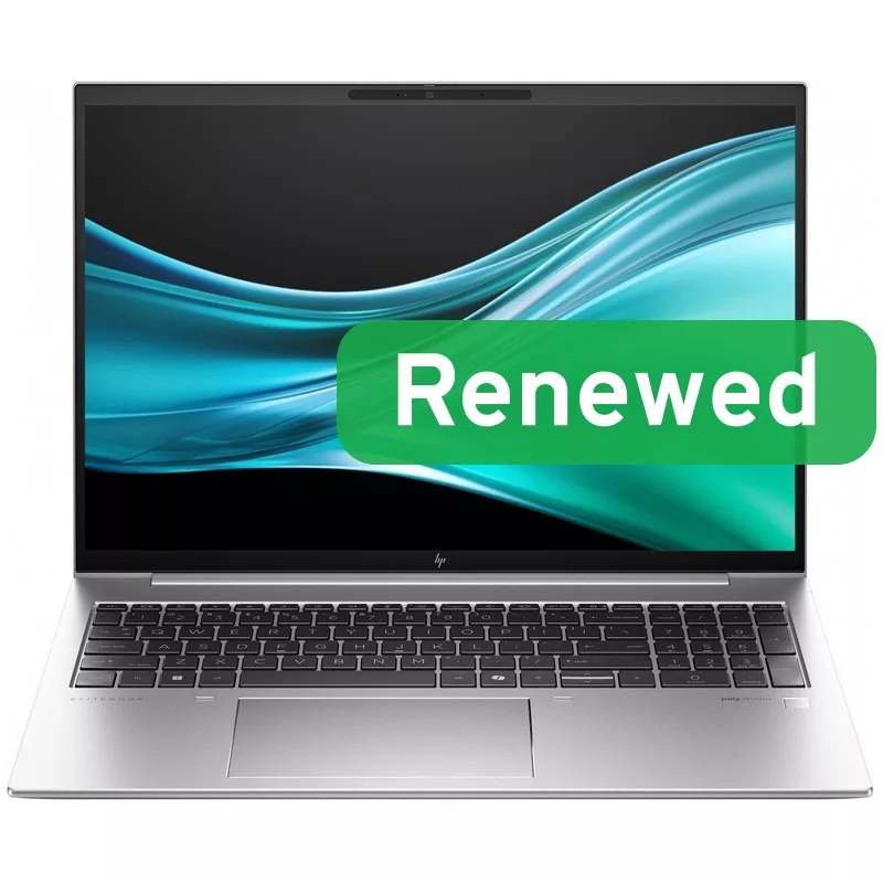 HP Renewed Grade B EliteBook 865 G11 portátil 16 inch AMD Ryzen 5 8540U 16 GB DDR5 512 GB SSD Gráfica AMD Radeon 740M Windows 11 Pro Teclado US