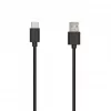 SEEK TOTI cable de datos USB-A a Type-C 1m PVC 3A, negro