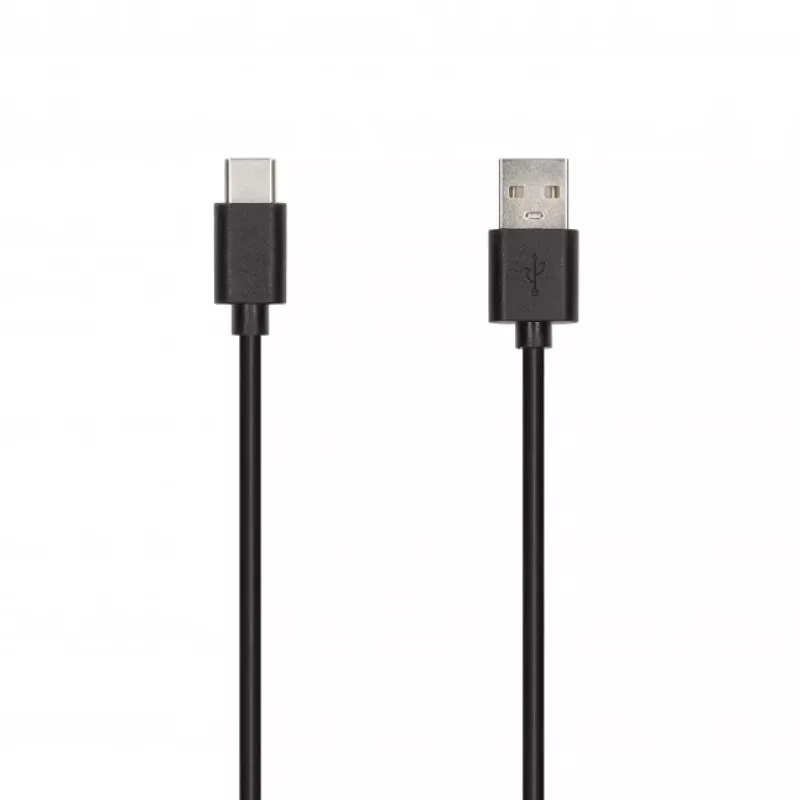 SEEK TOTI cable de datos USB-A a Type-C 1m PVC 3A, negro