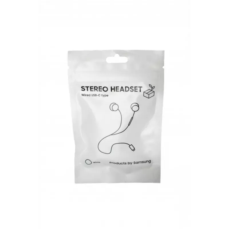 Samsung AKG Earphones in Bag, blanco