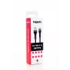 SEEK TOTI cable trenzado USB-A a Lightning 2m 2A (Non-MFI) negro