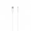 SEEK TOTI cable de datos USB-A a Lightning 1m PVC 2A (no MFI), blanco
