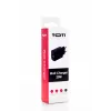 SEEK TOTI cargador de pared de carga rápida 20W Type-C + USB A, negro