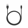 SEEK TOTI cable trenzado USB A a Micro USB 2m 2A, negro