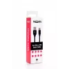 SEEK TOTI cable trenzado USB A a Micro USB 2m 2A, negro