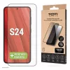 TOTI PREMIUM Protector de pantalla de cristal templado 3D Full Cover para Samsung Galaxy S24/S25