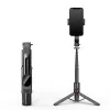 SEEK TOTI palo selfie con soporte de trípode ligero L12-B, negro