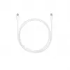 SEEK TOTI cable de silicona USB-C a USB-C 1m 3A blanco