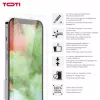 TOTI Protector de pantalla de cristal templado 2D Full Cover para iPhone 16 Pro Max transparente