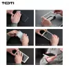 TOTI PREMIUM Protector de pantalla de cristal templado 3D Full Cover para Apple iPhone 16