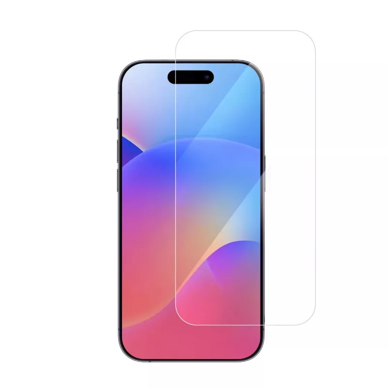 VAZOTEL protector de pantalla Crystal Clear para iPhone 16 Pro (pack de 2) - cristal templado 9H