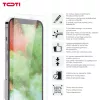TOTI Protector de pantalla de cristal templado 2D Full Cover para iPhone 17 Pro Max transparente