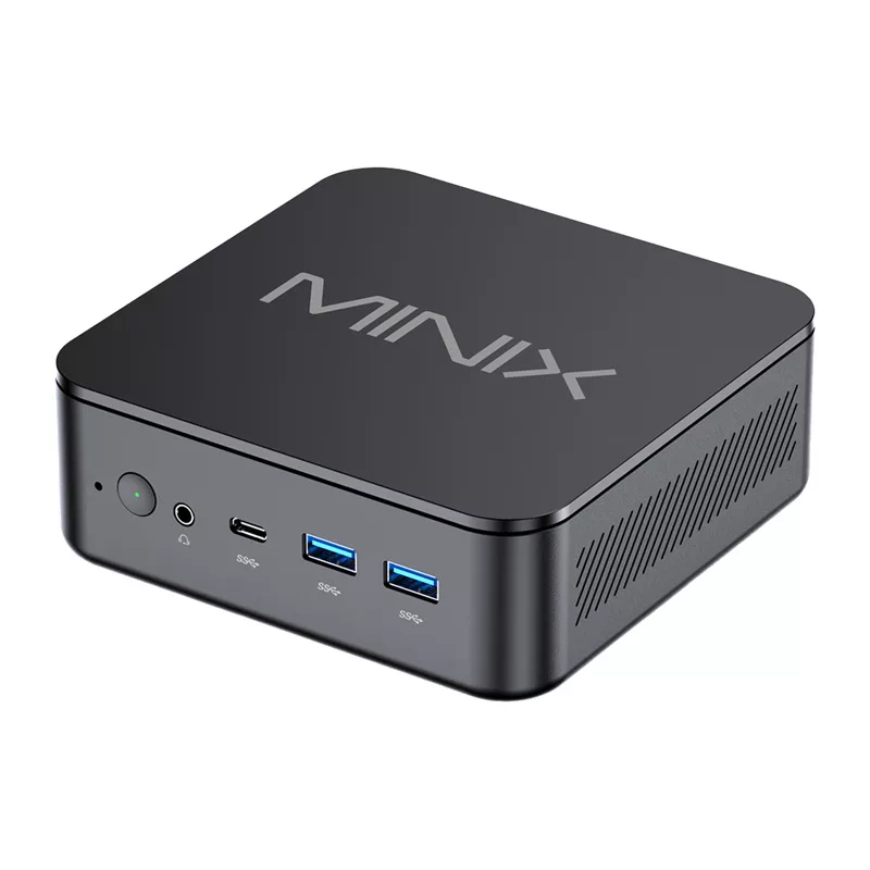 MINIX NR660LP Mini PC, AMD Ryzen 5 6600H, 16GB DDR5, 512GB NVMe SSD, Windows 11 Pro, negro