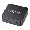 MINIX NR660LP Mini PC, AMD Ryzen 5 6600H, 16GB DDR5, 512GB NVMe SSD, Windows 11 Pro, negro