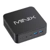 MINIX NR660LP Mini PC, AMD Ryzen 5 6600H, 16GB DDR5, 512GB NVMe SSD, Windows 11 Pro, negro