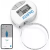 RENPHO Cinta métrica inteligente - cinta corporal Bluetooth para IMC, cintura, cadera, brazo, pierna, pecho - retráctil automática, pantalla LCD, compatible con Renpho Health App, Apple Health, Google Fit, Samsung Health - negra