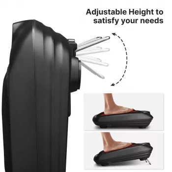 RENPHO masajeador de plantas de pies Shiatsu FM062 - negro/gris