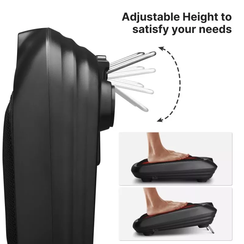 RENPHO masajeador de plantas de pies Shiatsu FM062 - negro/gris