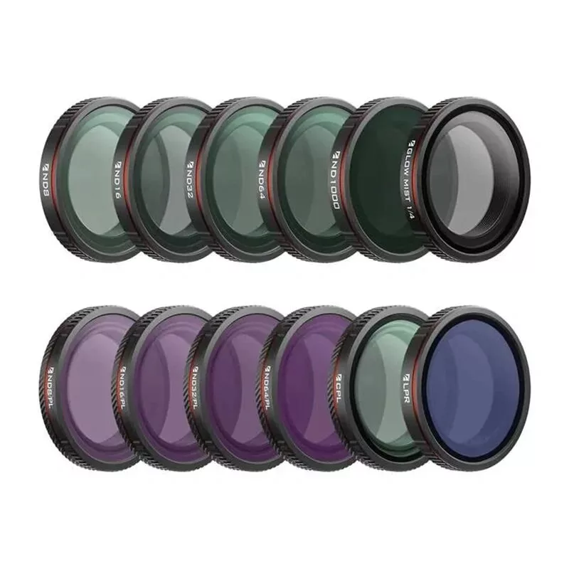 Set de filtros Freewell para DJI Osmo Action 3/4 – Mega Kit – 12 uds.