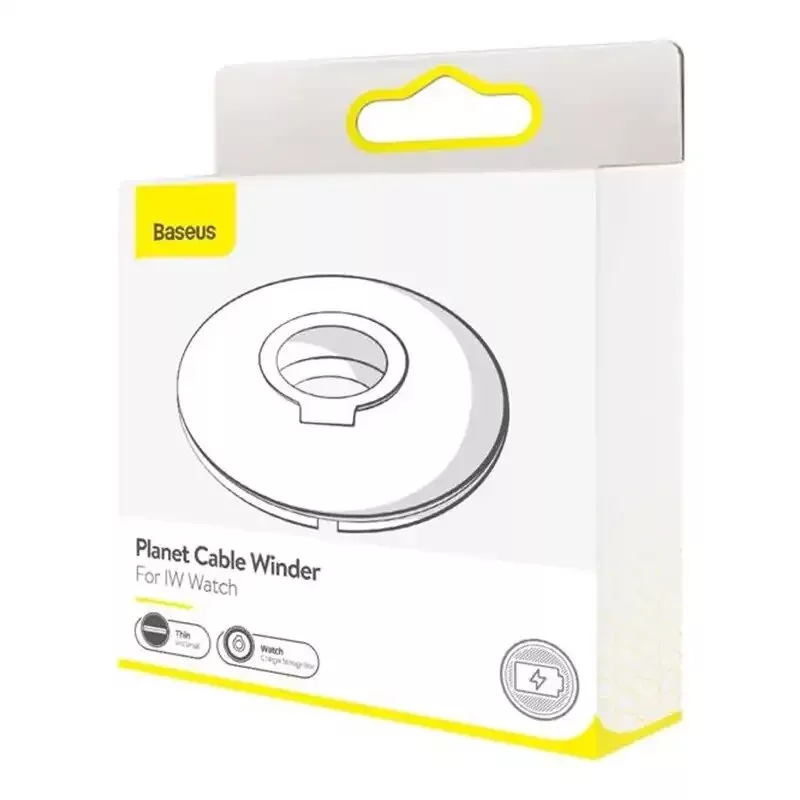 BASEUS ACSLH-02 organizador / soporte para cargador de Apple Watch (Blanco)