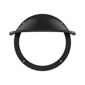 AXIS Q3819-PVE Carcasa – Carcasa de cámara exterior negra con tornillos y protección contra la intemperie