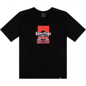 Kamuflage Beamer camiseta negra talla XL