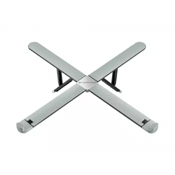 Conceptronic Soporte para portátil 5kg ERGO portátil 17,3 pulgadas Plateado