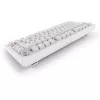 Sharkoon SGK55W SKILLER Teclado gaming inalámbrico, 75% Layout, teclas PBT, blanco