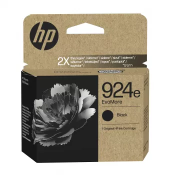HP 924e EvoMore Cartucho de tinta original negro